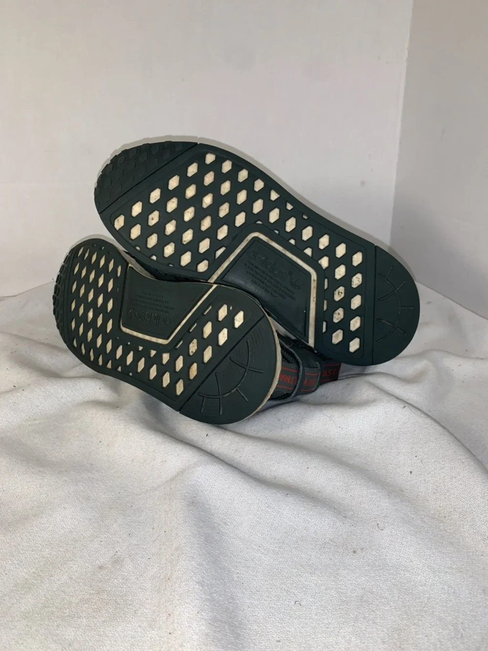 Adidas Womens NMD XR1 Primeknit Utility Ivy Running Sneakers